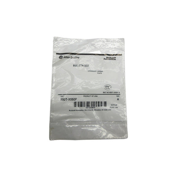 INDUSTRIAL SPARE PART 800T-X550F SER. A NSMP