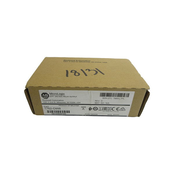 INDUSTRIAL SPARE PART 1762-OW8 SER. A DATE: 2022 NSFS