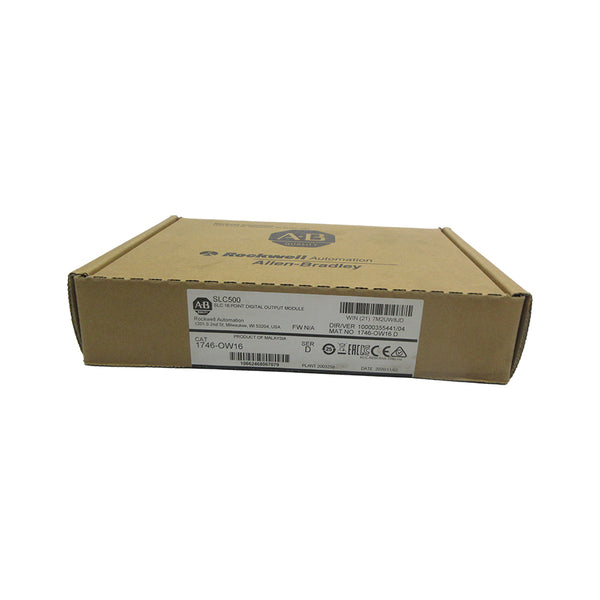 INDUSTRIAL SPARE PART 1746-OW16 SER. D DATE: 2020 NSFS