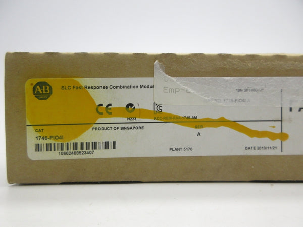 INDUSTRIAL SPARE PART 1746-FIO4I SER. A DATE: 2013 NSFS