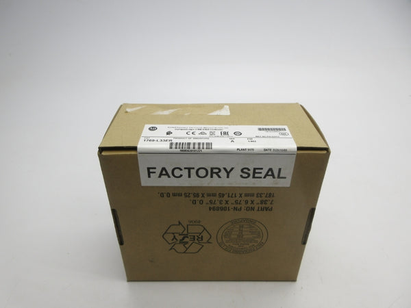 INDUSTRIAL SPARE PART 1769-L33ER SER. A F/W 1.002 DATE: 2020 NSFS