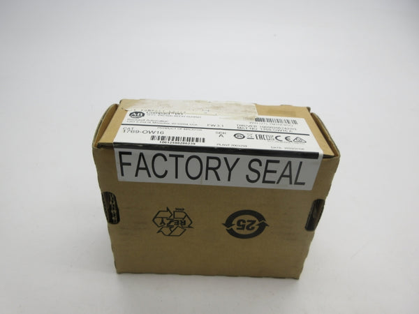 INDUSTRIAL SPARE PART 1769-OW16 SER. A F/W 3.1 DATE: 2020 NSFS