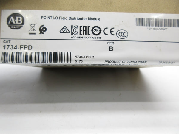 INDUSTRIAL SPARE PART 1734-FPD SER. B DATE: 2021 NSFS