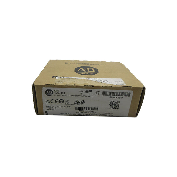 INDUSTRIAL SPARE PART 1769-IF4 SER. B F/W 3.2 DATE: 2025 NSFS