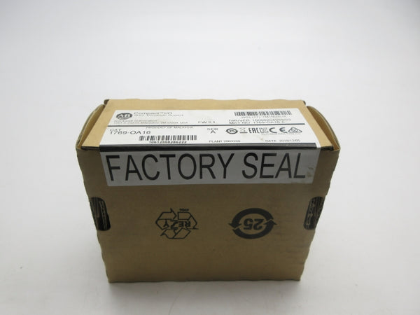 INDUSTRIAL SPARE PART 1769-OA16 SER. A F/W 3.1 120/240VAC DATE: 2019 NSFS