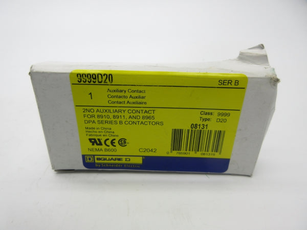 SQUARE D 9999D20 SER. B NSMP