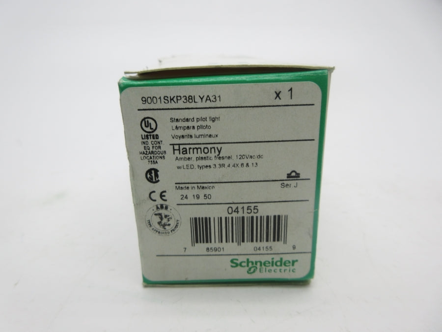 SCHNEIDER ELECTRIC 9001SKP38LYA31 SER. J 120VAC/DC NSMP