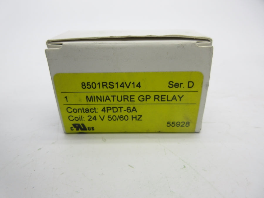 SQUARE D 8501RS14V14 SER. D 24V NSMP