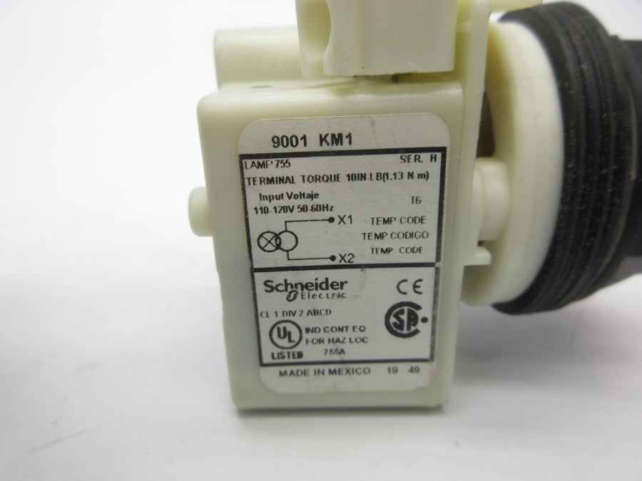 SCHNEIDER ELECTRIC 9001KM1R SER. H 110-120V (AS PICTURED3) NSNP