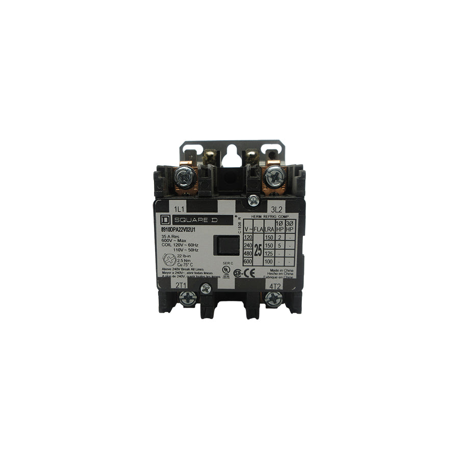 SQUARE D 8910DPA22V02U1 SER. C 110/120V 25A NSNP