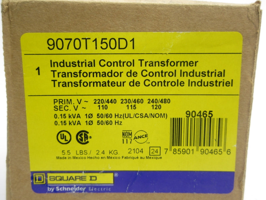 SQUARE D 9070T150D1 240/480V NSMP