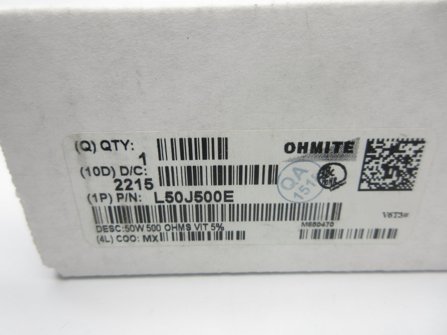 OHMITE L50J500E NSMP