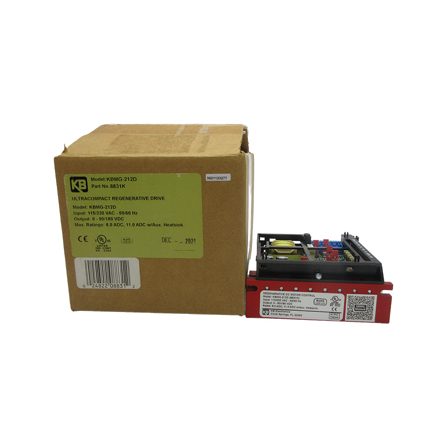 KB ELECTRONICS KBMG-212D 8831K 115/230VAC (RED) NSMP