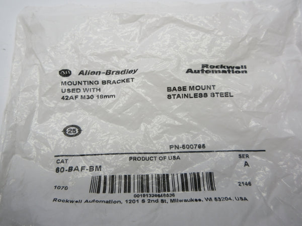 INDUSTRIAL SPARE PART 60-BAF-BM SER. A NSMP