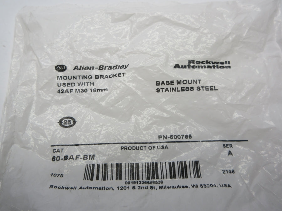 INDUSTRIAL SPARE PART 60-BAF-BM SER. A NSMP