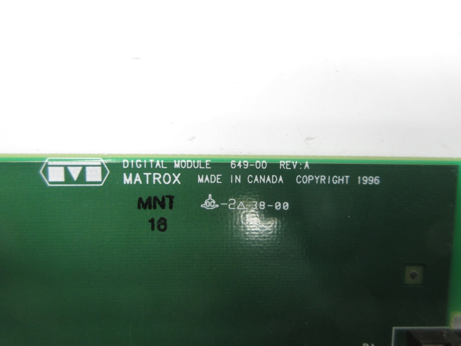 MATROX 649-00 REV. A NSNP
