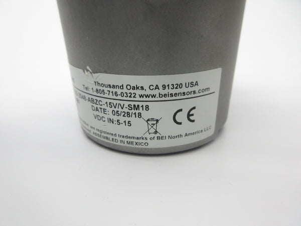 BEI XH25D-SS-2048-ABZC-15V/V-SM18 01002-7481 5-15VDC NSNP