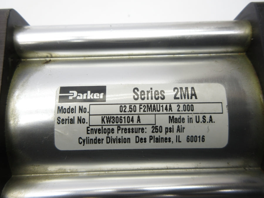 PARKER 02.50F2MAU14A2.000 250PSI NSNP