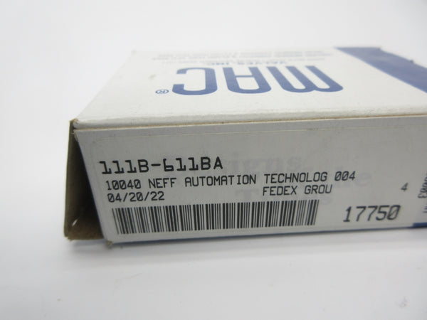MAC 111B-611BA 24VDC 150PSI NSMP