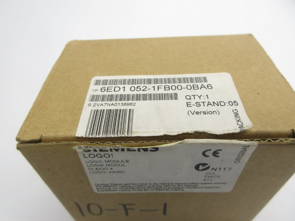 SIEMENS 6ED1052-1FB00-0BA6 115-240VAC/DC NSMP