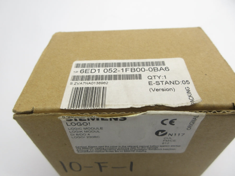 SIEMENS 6ED1052-1FB00-0BA6 115-240VAC/DC NSMP