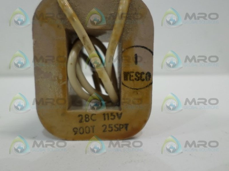 WESCO 900T-25SPT COIL 115V NSNP