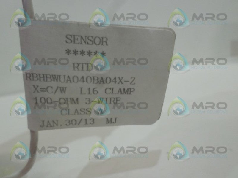 ZESTA ENGINEERING RBHBWUA040BA04X-Z SENSOR NSNP