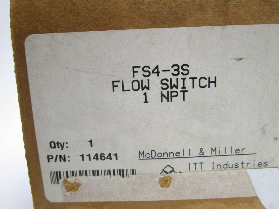 MCDONNELL & MILLER 114641 FS4-3S NSMP