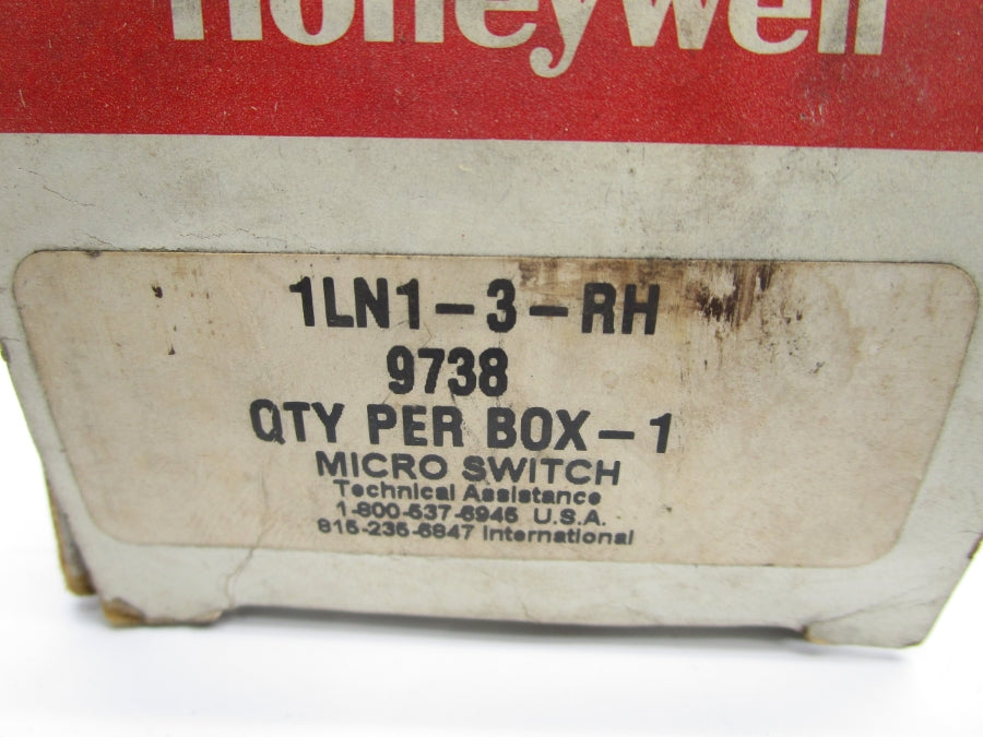 HONEYWELL 1LN1-3-RH 250VAC 10A NSMP