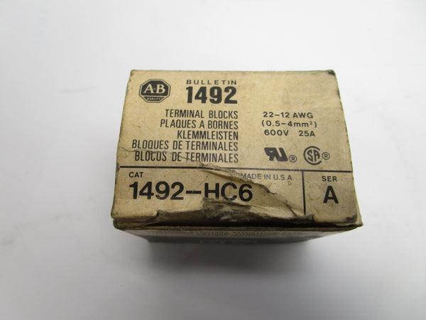 INDUSTRIAL SPARE PART 1492-HC6 SER. A 600V 25A (BK/BL) NSMP