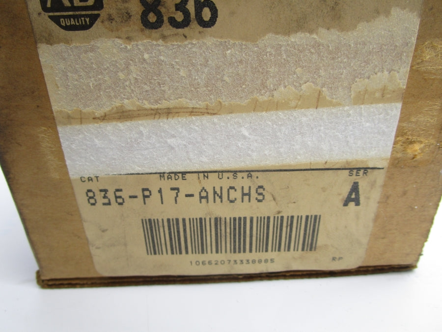INDUSTRIAL SPARE PART 836-P17-ANCHS SER. A 25-250VAC (BR/WH) NSMP