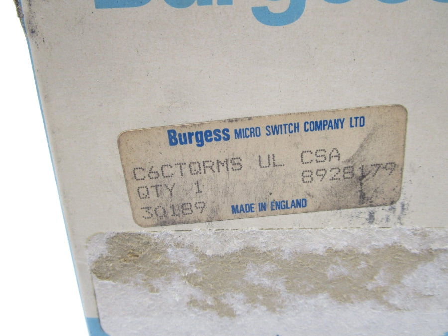 BURGESS C6CTQRMS 480VAC 15A NSMP