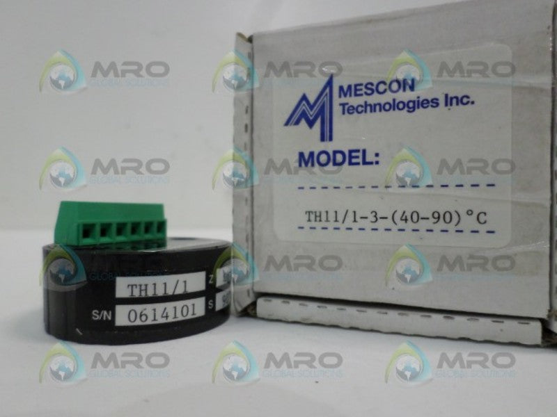 MESCON TH11/1-3-(40-90)-C TEMPERATURE TRANSMITTER NSMP
