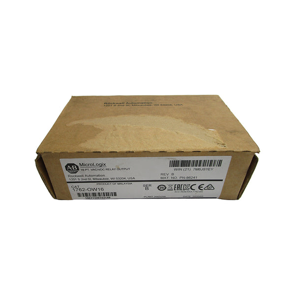 INDUSTRIAL SPARE PART 1762-OW16 SER. B DATE: 2020 REV. B NSFS