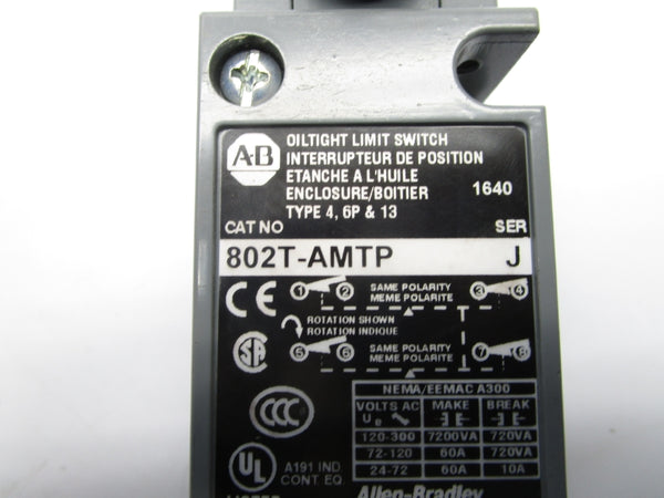 INDUSTRIAL SPARE PART 802T-AMTP SER. J 120-300VAC 60A NSNP