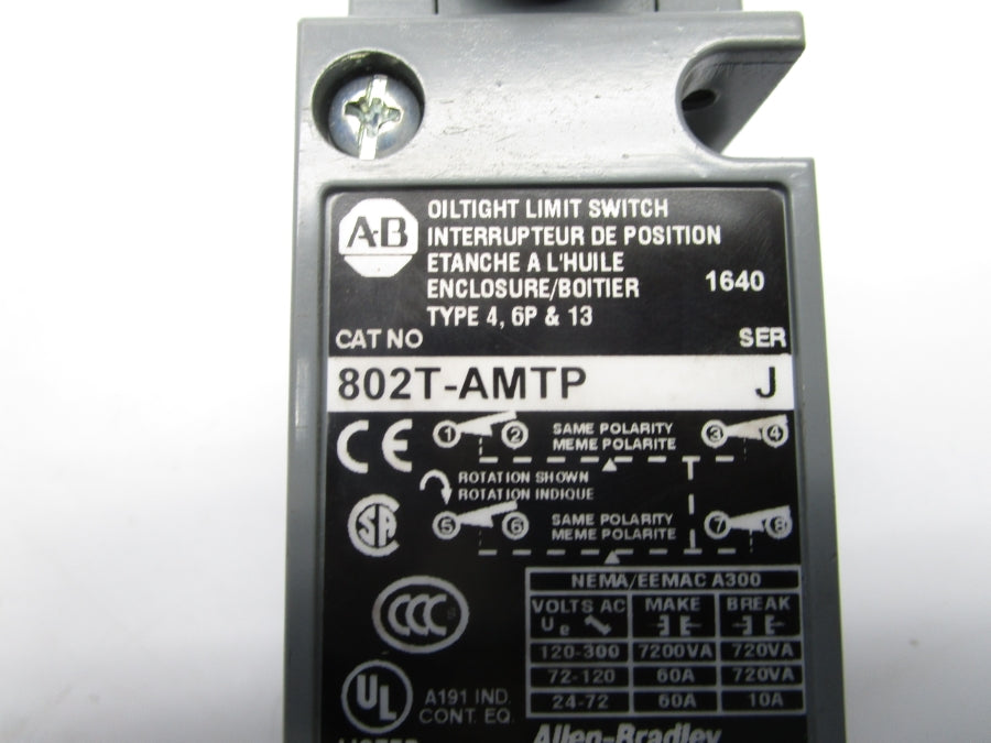 INDUSTRIAL SPARE PART 802T-AMTP SER. J 120-300VAC 60A NSNP
