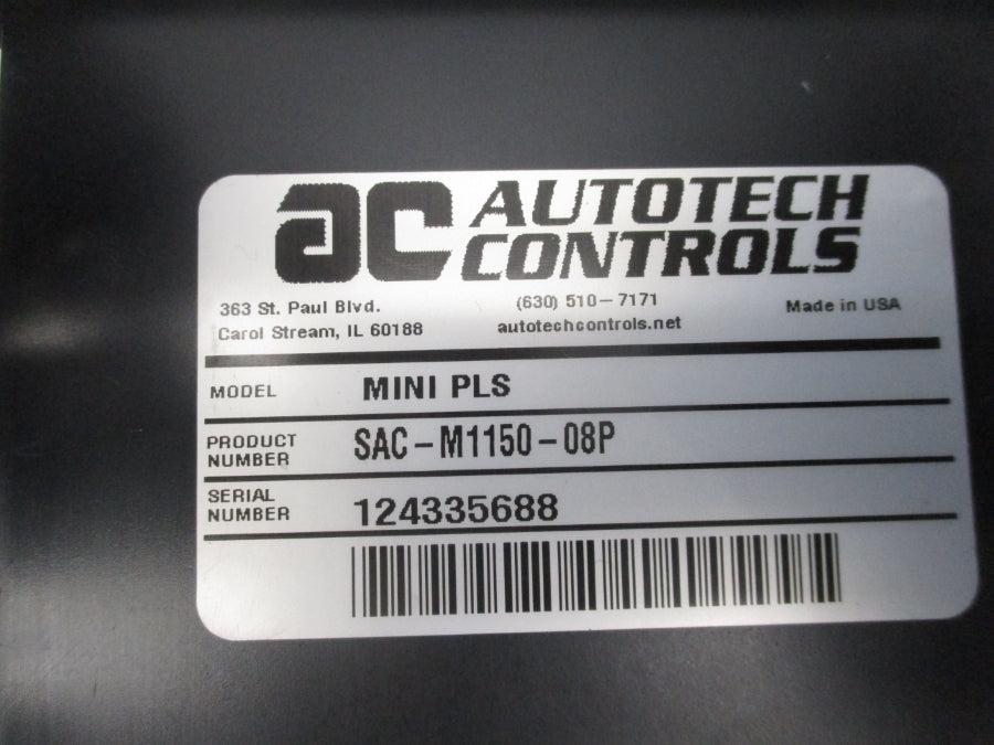 AUTOTECH CONTROLS MINIPLS SAC-M1150-08P NSNP
