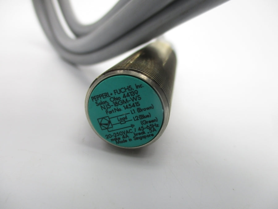 PEPPERL+FUCHS NJ5-18GM-WS 14541S 20-250VAC NSNP