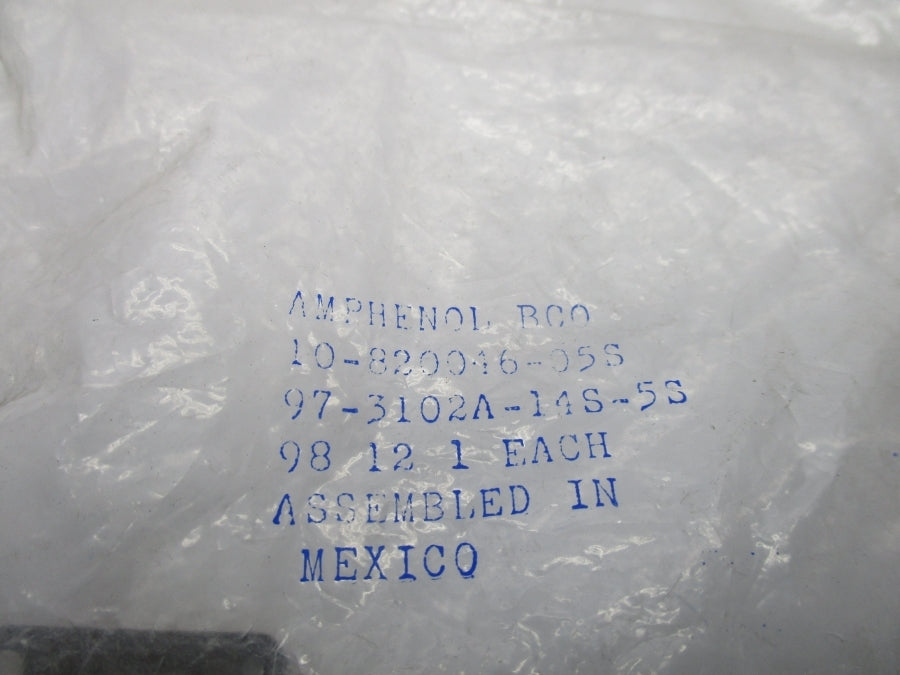 AMPHENOL 97-3102A-14S-5S 10-820046-05S NSMP