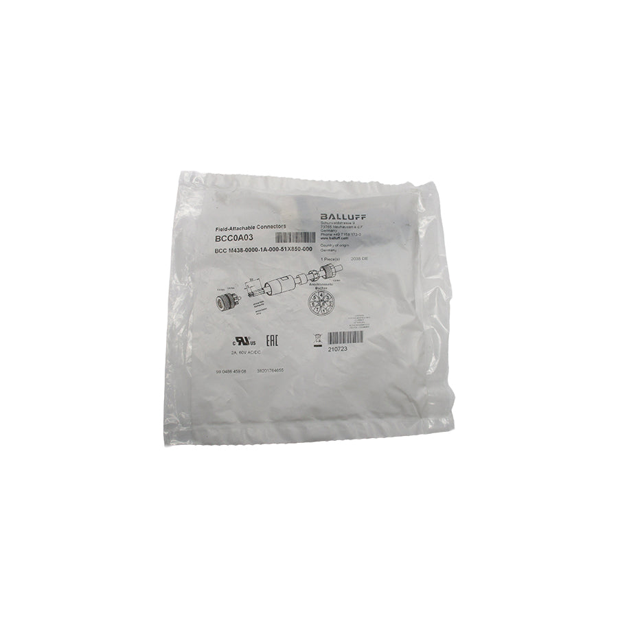 BALLUFF BCC0A03 BCCM438-0000-1A-000-51X850-000 60VAC 2A NSMP