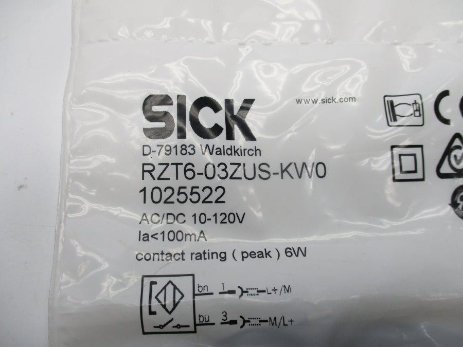 SICK RZT6-03ZUS-KW0 1025522 10-120VAC NSMP