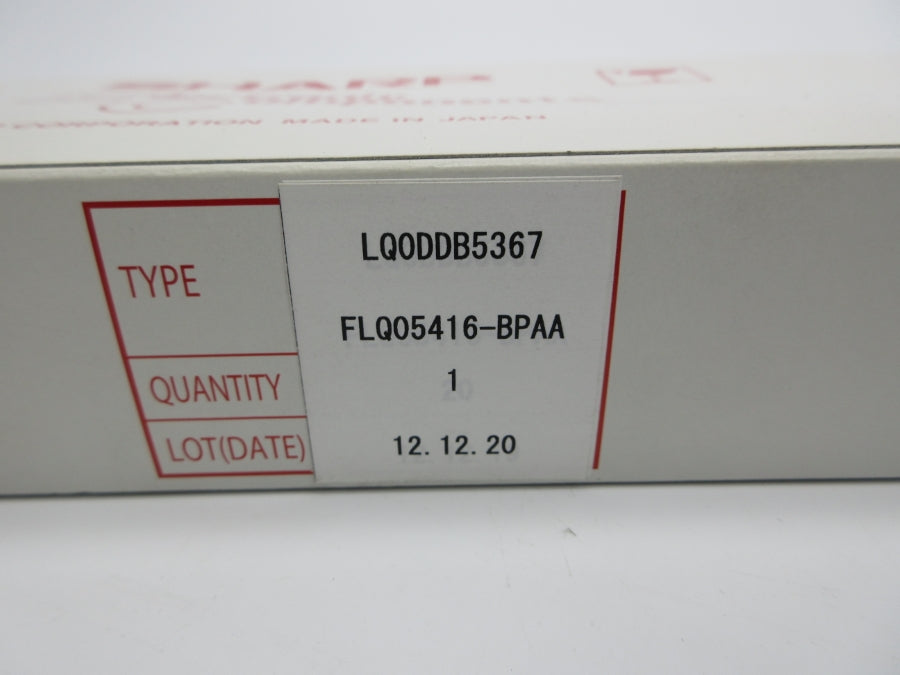SHARP FLQ05416-BPAA LQ0DDB5367 NSMP