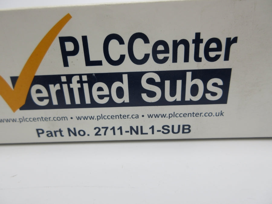 PLC CENTER 2711-NL1-SUB NSMP