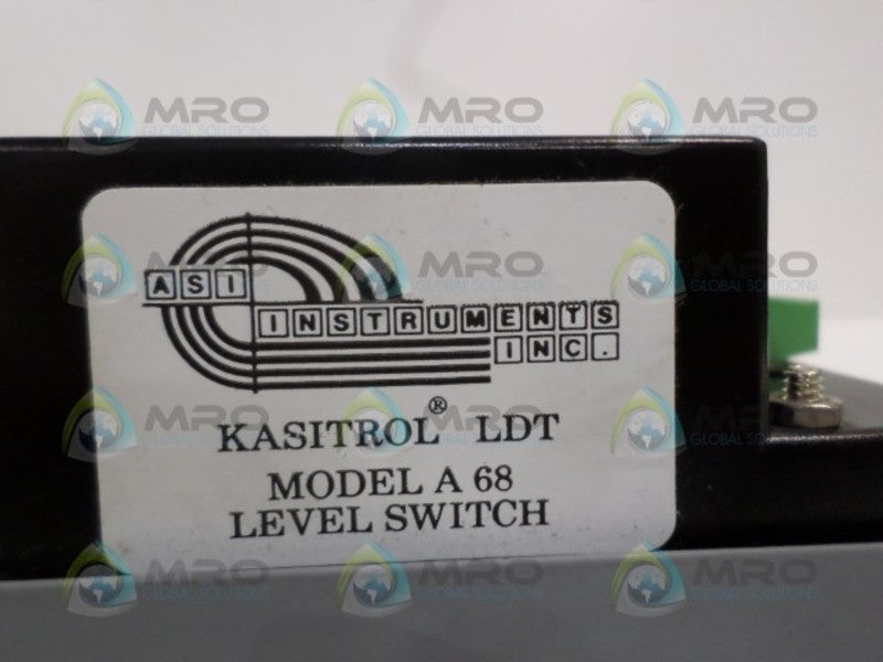 ASI INSTRUMENTS A68 LEVEL SWITCH NSNP