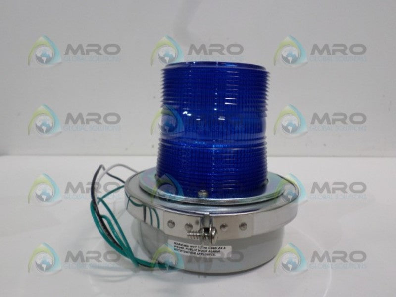 EDWARDS 50CB-N5-40WH BLUE ADAPTABEACON STROBE LIGHT NSNP