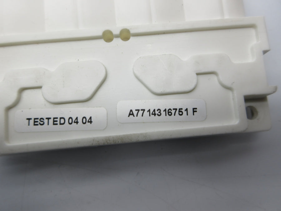 INDUSTRIAL SPARE PART A7714316751 SER. F UNMP