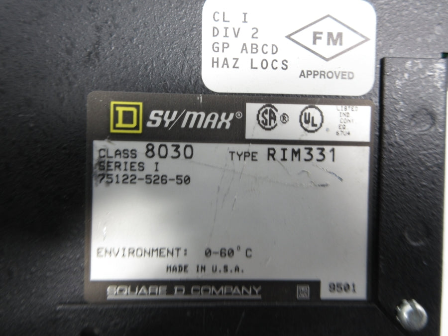 SQUARE D 8030RIM331 SER. I NSNP