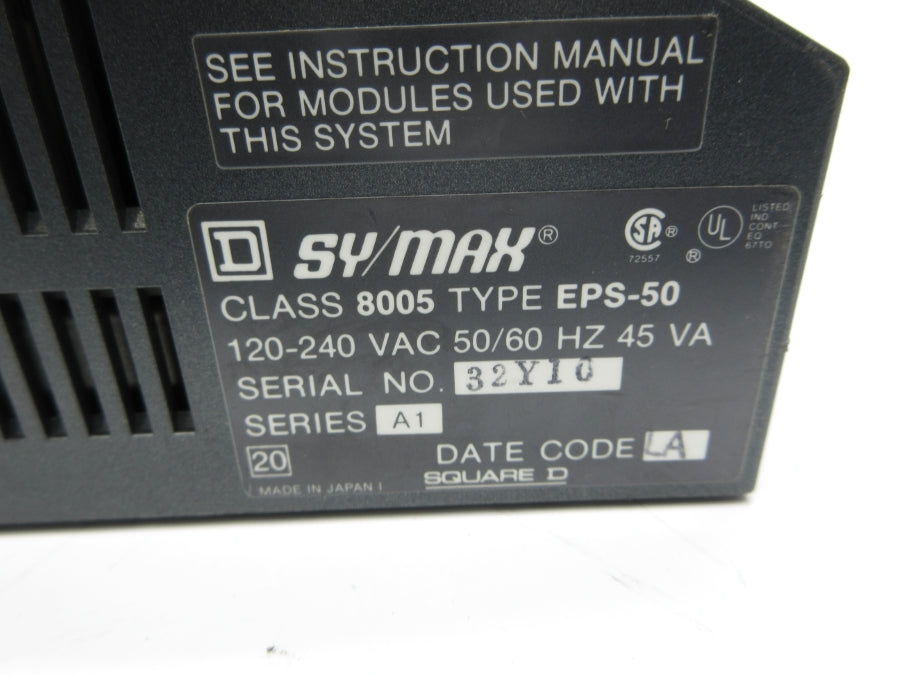 SQUARE D 8005EPS-50 SER. A1 120-240VAC UNMP