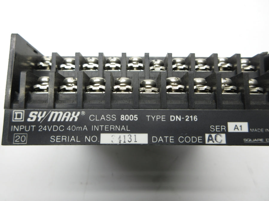 SQUARE D 8005DN-216 SER. A1 24VDC UNMP
