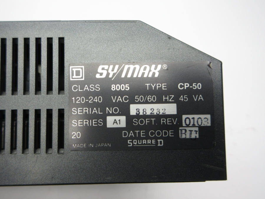SQUARE D 8005CP-50 SER. A1 120-240VAC UNMP